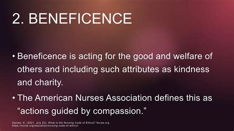 Beneficence In Nursing