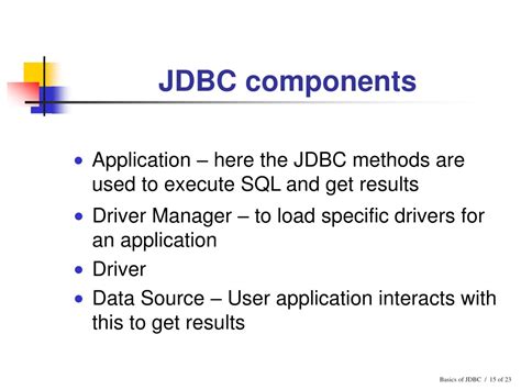 Image result for JDBC Basics