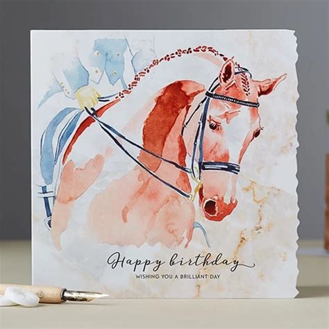 horse birthday greeting - Google-søgning | Horse cards, Horses, Happy ...