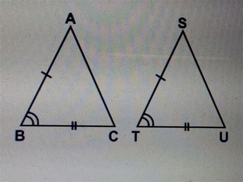 In the adjoining figure, check whether the triangles are congruent? if ...