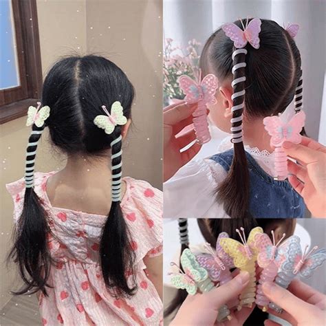 🎀Butterfly Telephone Wire Hair Bands – UOnlyLife
