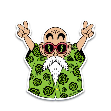Master Roshi Bumper Sticker