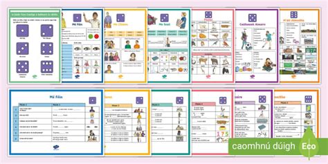 Seachtain Na Gaeilge Oral Language Game