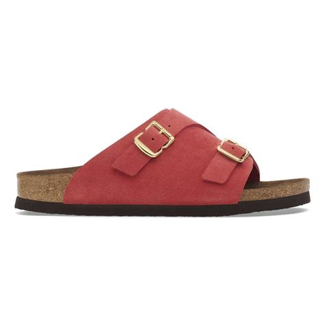 Zürich 1964 Suede Leather in Color Dark Red | BIRKENSTOCK UAE