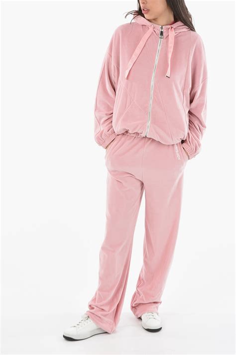 Khrisjoy Velour Tracksuit Jacket women - Glamood Outlet
