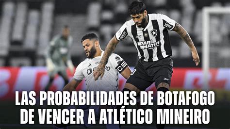 Probabilidades de Botafogo vs. Atlético Mineiro en la final