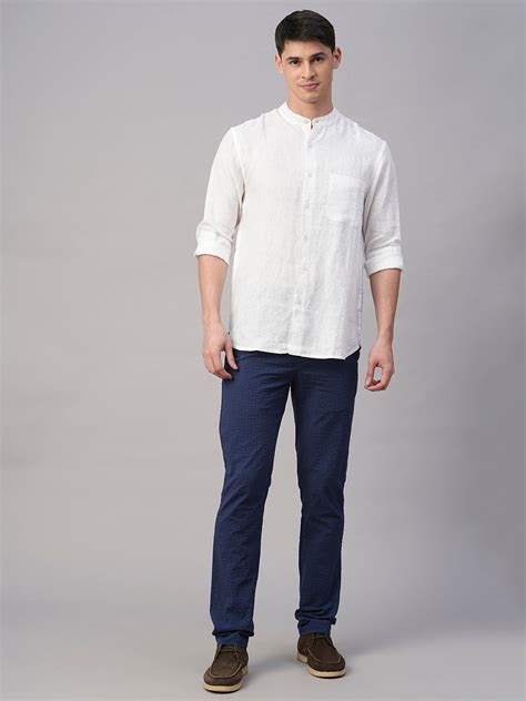 Buy Men's Cotton Casual Wear Slim Fit Pants|Cottonworld
