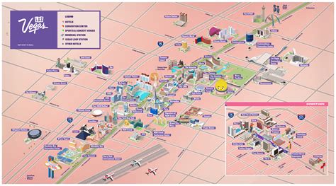 Las Vegas Map | Transport Guide and FAQs