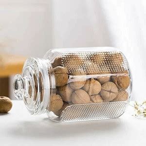 VERPHX Glass Cookie Jar - 2300 ml Price in India - Buy VERPHX Glass ...