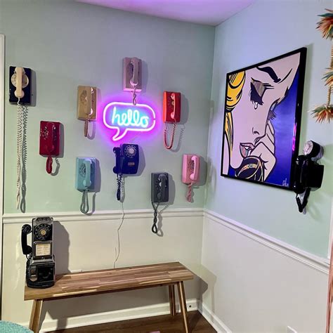 My wall mounted rotary phone collection. : r/GenX