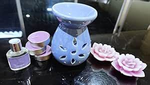 AL Asian Lily Aroma Oil Diffuser Gift Set | Lavender Color Ceramic Base ...