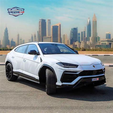 Lamborghini Urus White – Al Wafer Rent A Car
