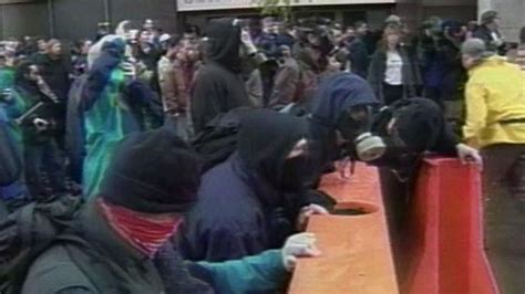 Protest Against WTO 的图像结果