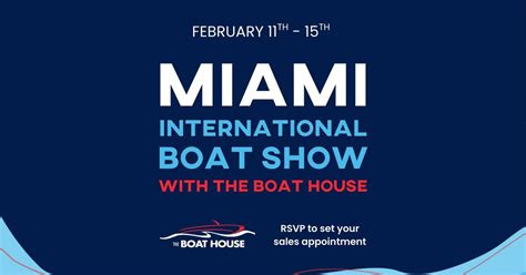 VIP walkthrough at Miami International Boat Show, with The Boat House ...