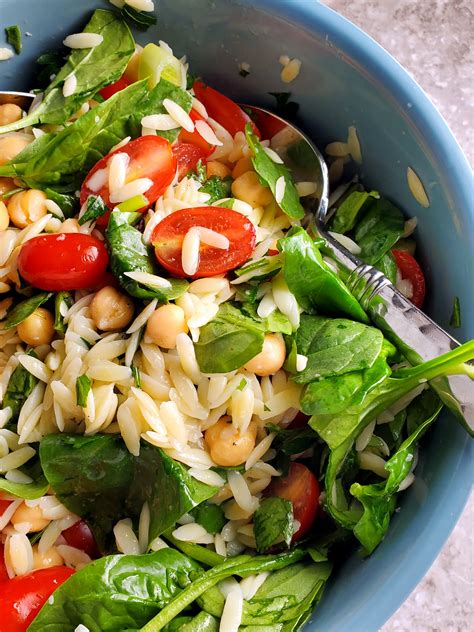 Slice of Southern: Summer Fresh Recipe Series: Spinach Orzo Salad with ...