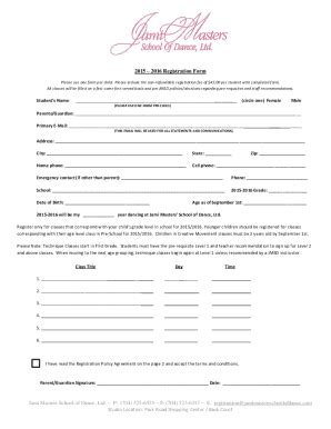 Fillable Online www.formsbirds.comchild-registration-formChild ...