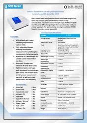 Double Beam UV Visible Spectrophotometer - Advance Double Beam UV VIS ...