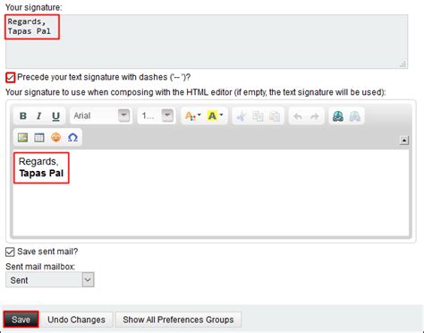 Adding signatures in webmail - Diadem Technologies : Support Knowledgebase