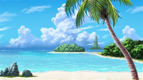 Paesaggio Anime Spiaggia