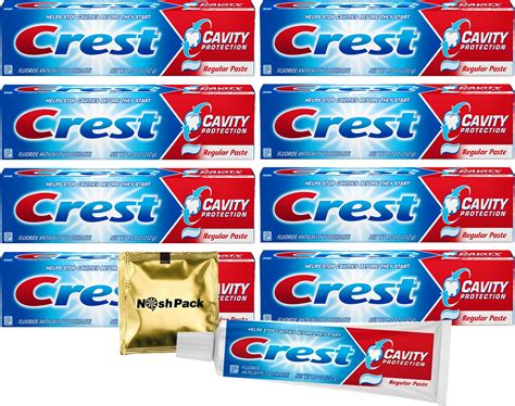 Amazon.com: Crest Fluoride Anticavity Toothpaste, Prevents Cavities Before They Start, Regular ...