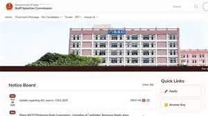 SSC Releases Provisional Answer Key For Selection Post Phase 13 Exam ...