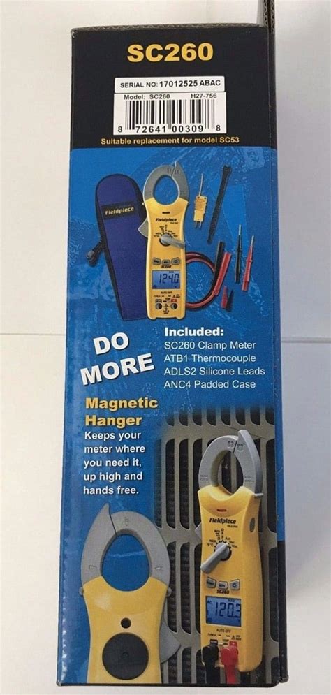 How to Use a Fieldpiece Sc260 的图像结果