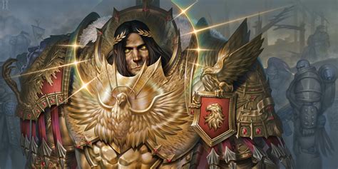 emperor of mankind, adeptus custodes, and thunder warriors (warhammer ...