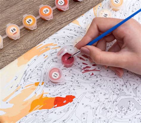 Kiss in the Rain | Paint by Numbers Kit – Wander Painting