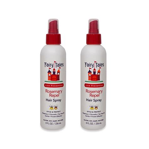 Fairy Tales Rosemary Repel Hair Spray 8 Oz - 2 pack - Walmart.com