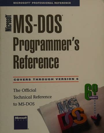 Image result for MS-DOS Programming Book
