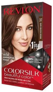 Revlon ColorSilk Haircolor, Dark Golden Brown , Dark Golden Brown ...