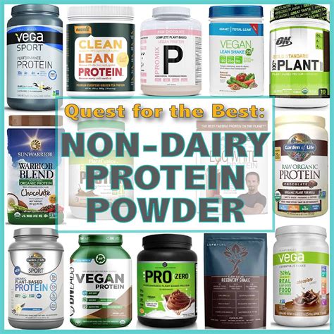 Quest for the Best - Non-Dairy Protein Powder | Non dairy protein ...