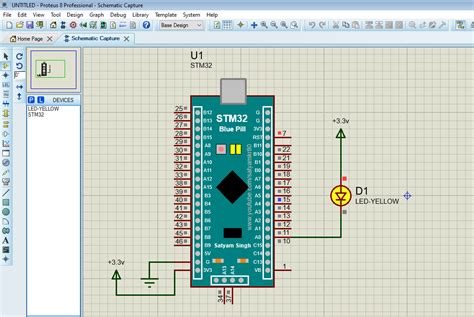 GitHub - satyamkr80/STM32-BluePill-Library-For-Proteus