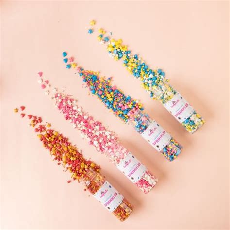 TastyCrafts Mix Metallic Sprinkles, 100 GM Edible Colorful Dazzling ...