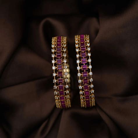 Zircon Bangles @ ₹850 | Free Delivery All Over India