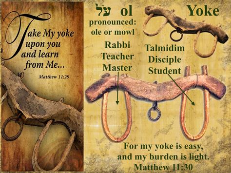 Yoke Meaning Bible - The Witness