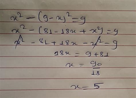 Find two integer whole sum is 9 and the difference of their square is ...