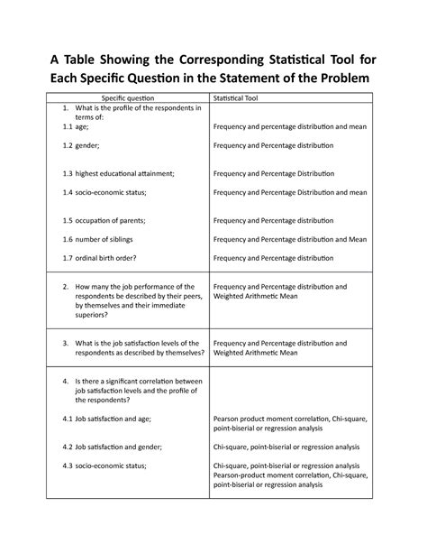 Image result for Quantitative Research Matrix Example