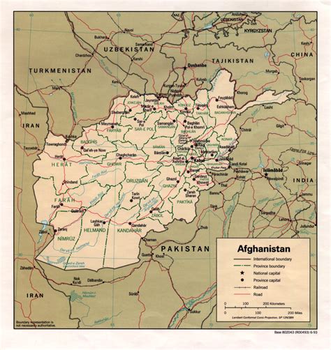 Kandahar City Map