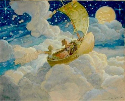 Disney Silly Symphony illustration Wynken Blynken and Nod 1938 ...