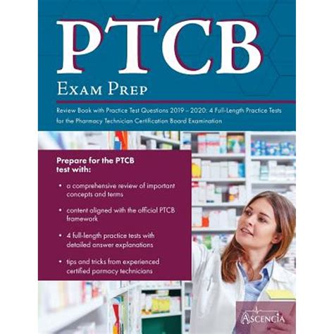 PTCB Exam Prep Review Book with Practice Test Questions 2019-2020 : 4 ...