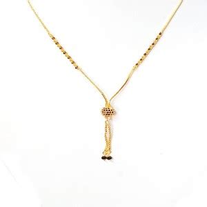 Stylish Colony CZ Ball Shape Gold Plated Y Stylish Gold Mangalsutra For ...