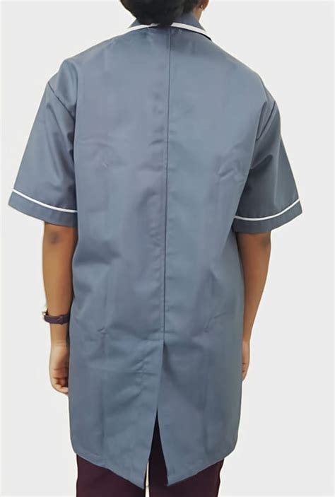 Medical Staff Apron | 3-Pockets Apron | Grey Color | Unisex Pattern ...