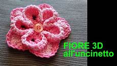fiori uncinetto fiore 3d facile e veloce all uncinetto tutorial fiori uncinetto fiore 3d facile e veloce all uncinetto tutorial