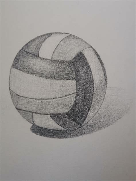 Volleyball Drawing