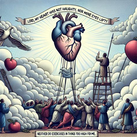 What does Psalms 131:1 mean? | Bible Art