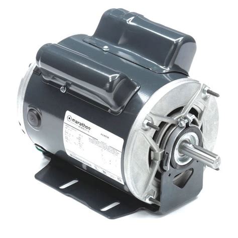 Leeson Capacitor-Start/Run Direct Drive Blower Motor, 1/4 to 3/4 HP ...