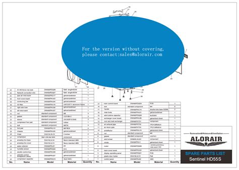 ALORAIR HD55 Sentinel Dehumidifier User Manual