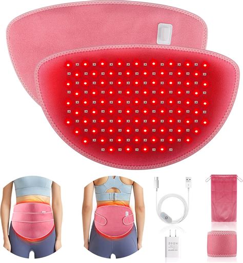 Amazon.com: Red Light Therapy Heating Pad, RXCOFISLE 156 LEDs Red ...