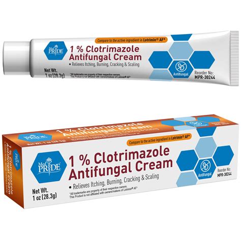 Amazon.com: MED PRIDE 1% Clotrimazole Antifungal Cream 1oz- Fungus Skin Care Treatment with ...